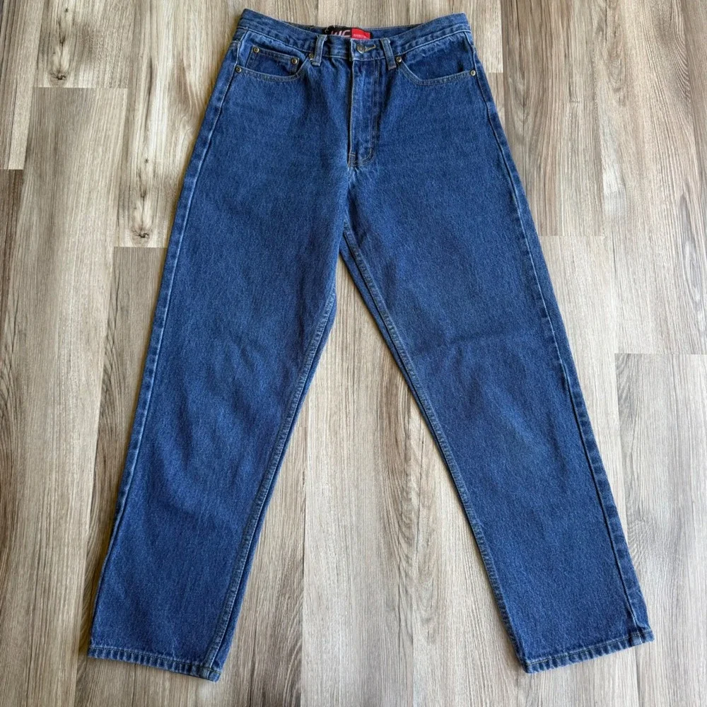 Vintage WC Jeans 30x30 Perfect Denim Straight Leg Medium Wash Blue Cotton Jeans